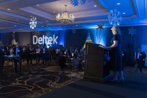 Deltek in lights at NVTC event