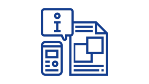 Graphical representation of phone email and information