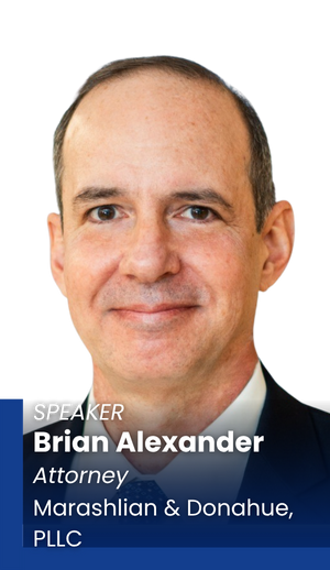 Brian Alexander speaker graphic